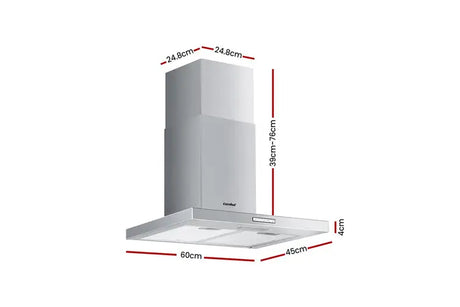 Comfee 600mm Range Hood Stainless Steel