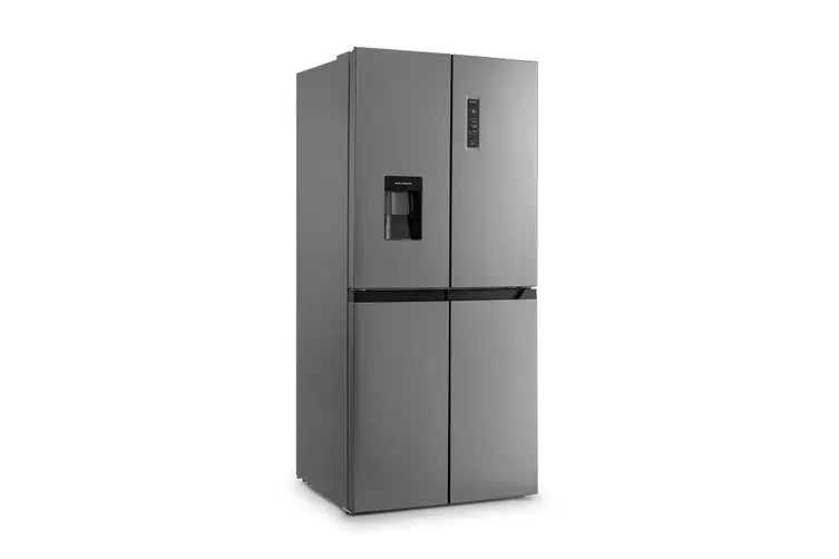 Heller 464L French Door Refrigerator with Water Dispenser (Stainless S ...